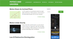 Desktop Screenshot of physicsanduniverse.com
